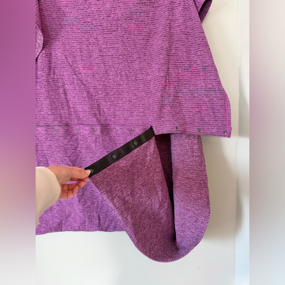 Lululemon Customizable Snap Multi-wear Versatile All-Seasons Scarf Ultra Violet‎ - Picture 6 of 8